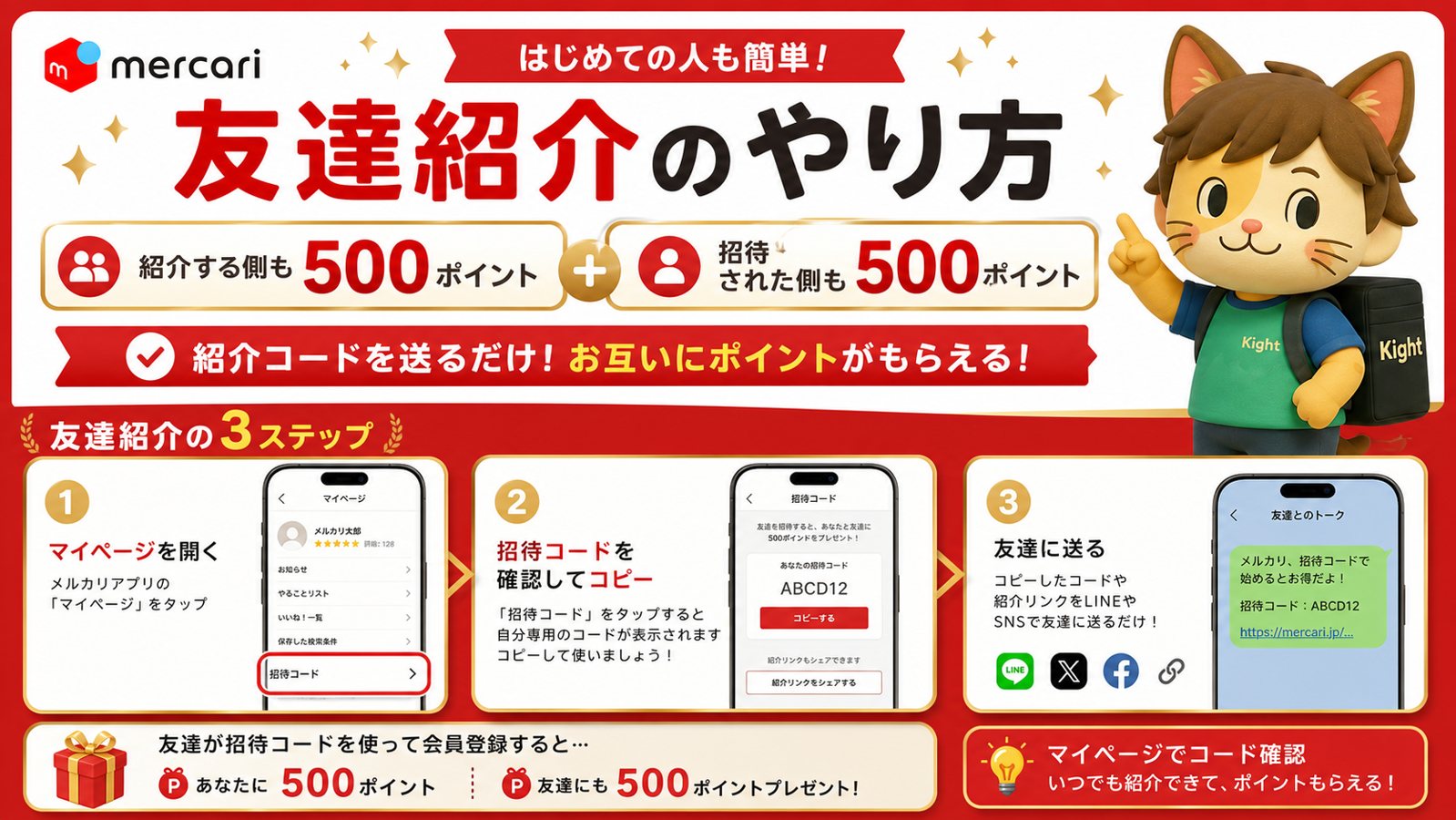 家族に送る時の伝え方